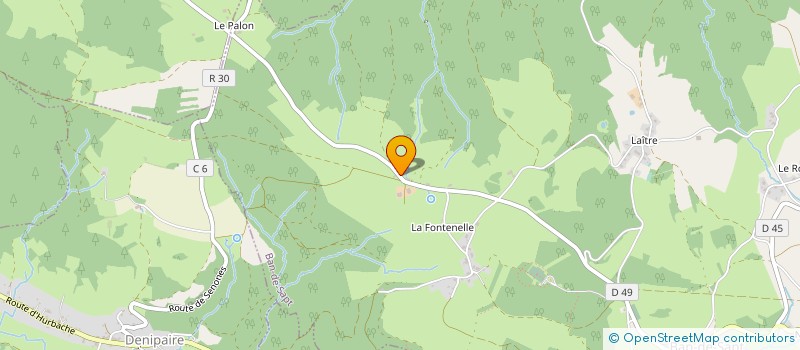 localisation de l'entreprise FADE à BAN-DE-SAPT