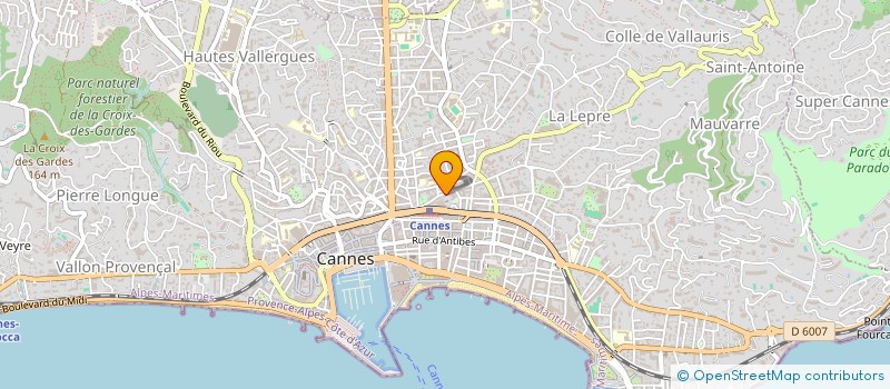 localisation de l'entreprise FADE AND CUTZ à CANNES