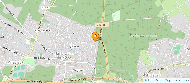 localisation de l'entreprise FADEL  SAINT-AUBIN-DE-MEDOC