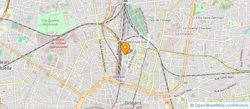 localisation de l'entreprise FADEL à ORLEANS