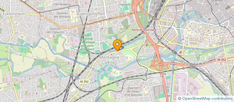 localisation de l'entreprise FADEL INVEST  STRASBOURG