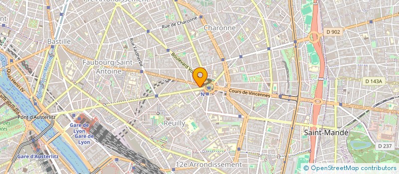 localisation de l'entreprise FADELLY  PARIS