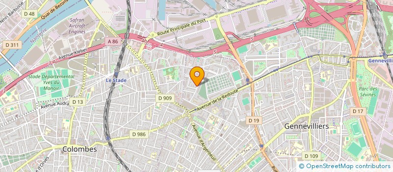 localisation de l'entreprise FADEM à ASNIERES-SUR-SEINE