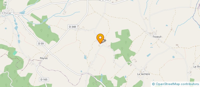 localisation de l'entreprise FADERMA à EXIDEUIL SUR VIENNE