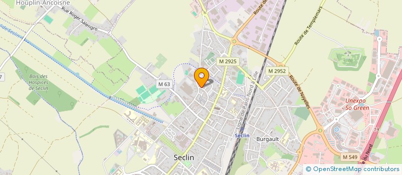 localisation de l'entreprise FADG  SECLIN