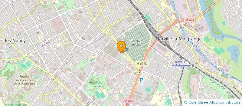 localisation de l'entreprise FADI TAXI  VANDUVRE-LES-NANCY