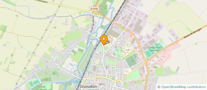 localisation de l'entreprise FADIAM LE CHAT BOTTE ISSOUDUN à ISSOUDUN
