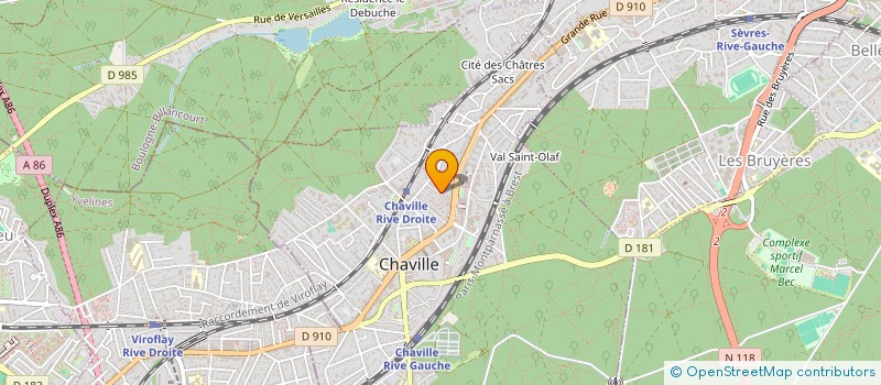 localisation de l'entreprise FADIER RETRAITE  CHAVILLE