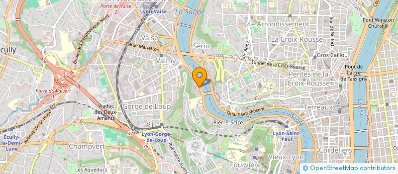 localisation de l'entreprise FADIF à LYON