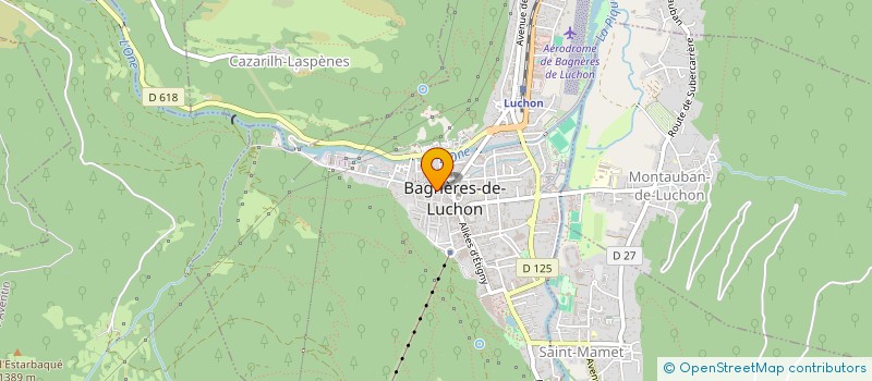 localisation de l'entreprise FADILI à BAGNERES-DE-LUCHON