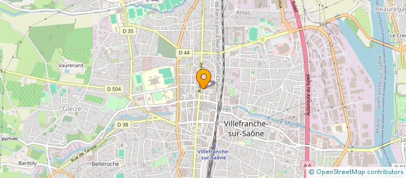 localisation de l'entreprise FADILOU à VILLEFRANCHE-SUR-SAONE