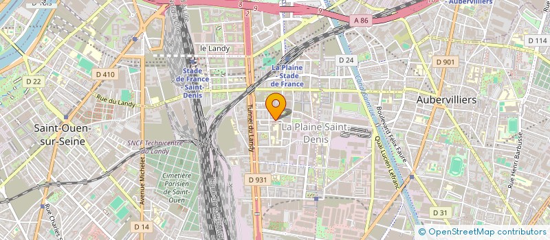 localisation de l'entreprise FADIMATEC à SAINT-DENIS