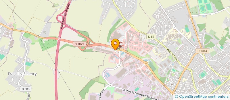 localisation de l'entreprise FADIMO à FAYET