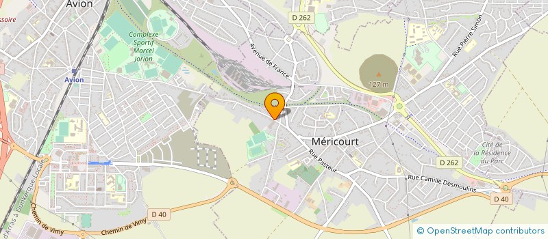 localisation de l'entreprise FADISE  MERICOURT