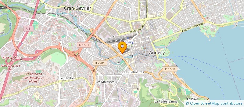 localisation de l'entreprise FADITMI  ANNECY