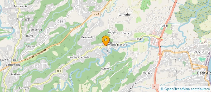 localisation de l'entreprise FADO à PETIT-BOURG