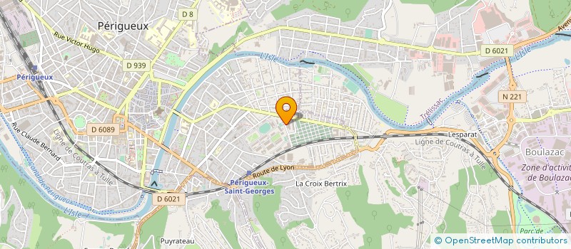 localisation de l'entreprise FADORE SA à PERIGUEUX