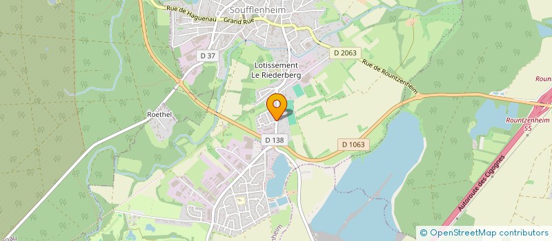 localisation de l'entreprise FADRIAMY  SOUFFLENHEIM