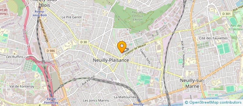 localisation de l'entreprise FADTECH à NEUILLY-PLAISANCE