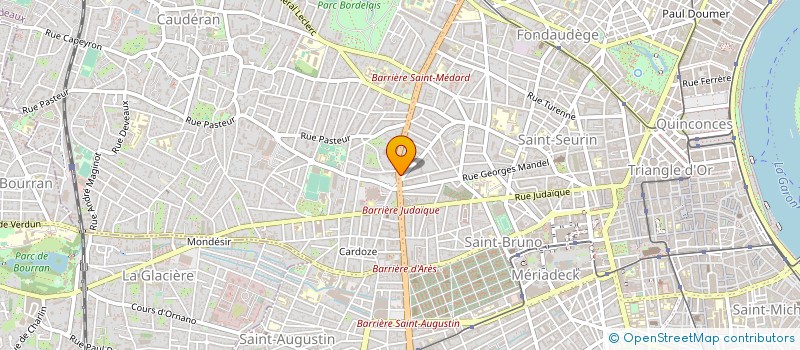 localisation de l'entreprise FADU RAVALEMENT à BORDEAUX