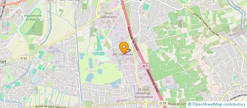 localisation de l'entreprise FADY  VEDENE