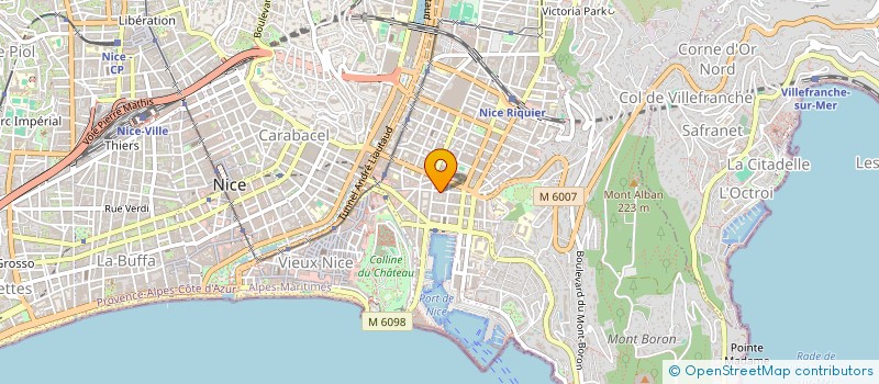 localisation de l'entreprise FAE à NICE