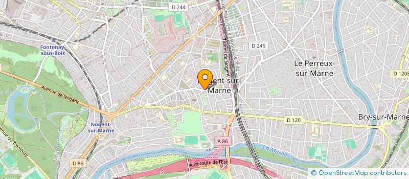 localisation de l'entreprise FAE- CPS à NOGENT-SUR-MARNE
