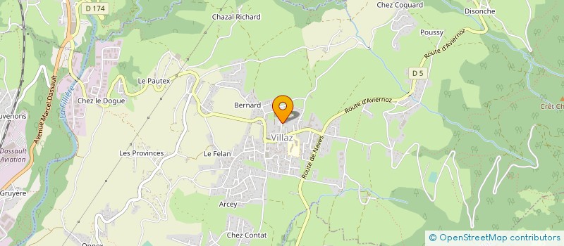 localisation de l'entreprise FAE GESTION à ANNECY