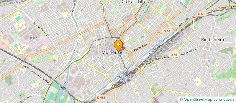 localisation de l'entreprise FAEC BRECH ET ASSOCIES à MULHOUSE