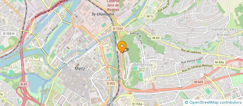 localisation de l'entreprise FAEL  METZ