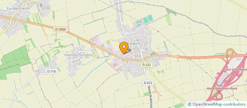 localisation de l'entreprise FAEL  ITTENHEIM