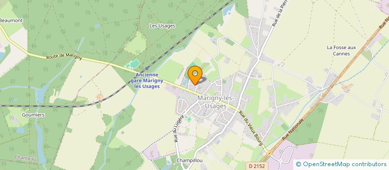 localisation de l'entreprise FAEL22 à MARIGNY-LES-USAGES