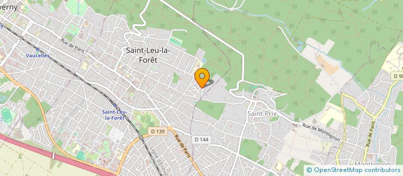 localisation de l'entreprise FAELI-IMMO  SAINT-LEU-LA-FORET