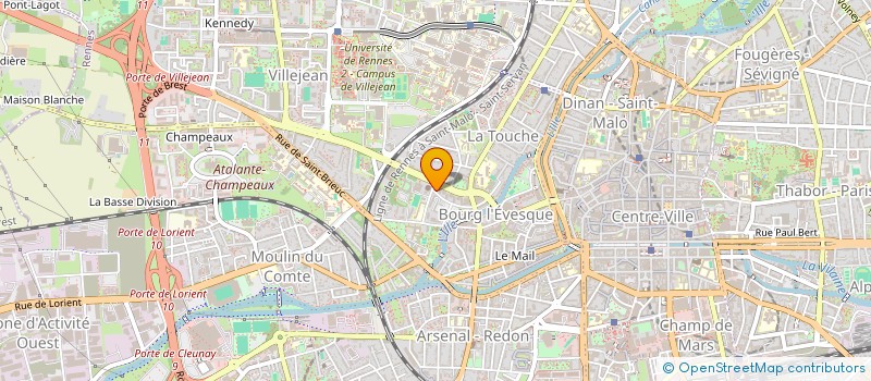 localisation de l'entreprise FAELLYS  RENNES