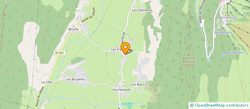 localisation de l'entreprise FAERIE  LANS-EN-VERCORS