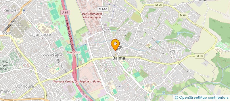 localisation de l'entreprise FAES à BALMA