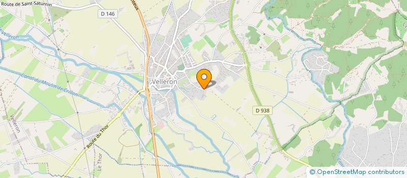 localisation de l'entreprise FAETI à VELLERON