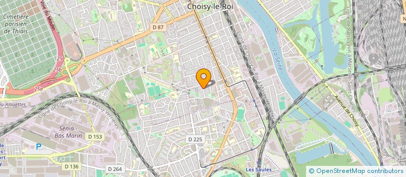 localisation de l'entreprise FAEXPRESSO à CHOISY-LE-ROI