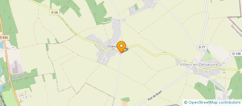 localisation de l'entreprise FAF-KINTZ  VILLIERS-EN-DESUVRE