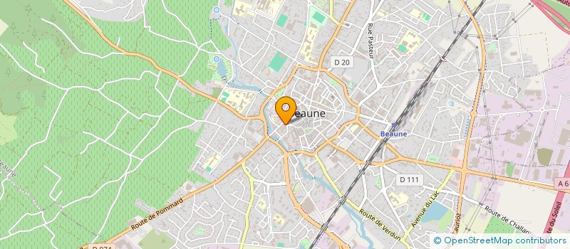 localisation de l'entreprise FAF SELECTION à BEAUNE