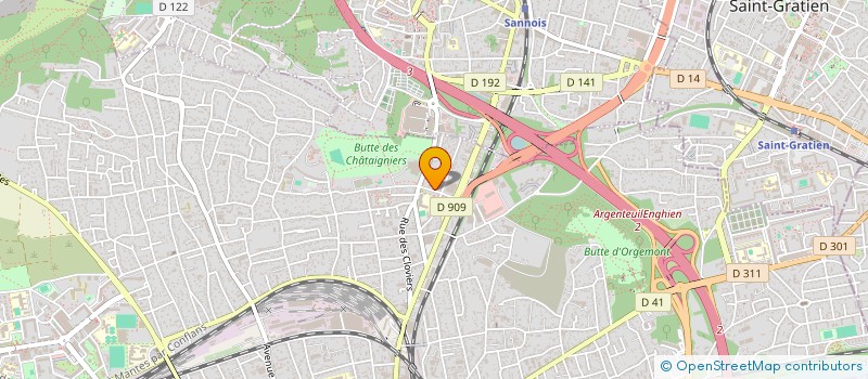 localisation de l'entreprise FAFA à ARGENTEUIL