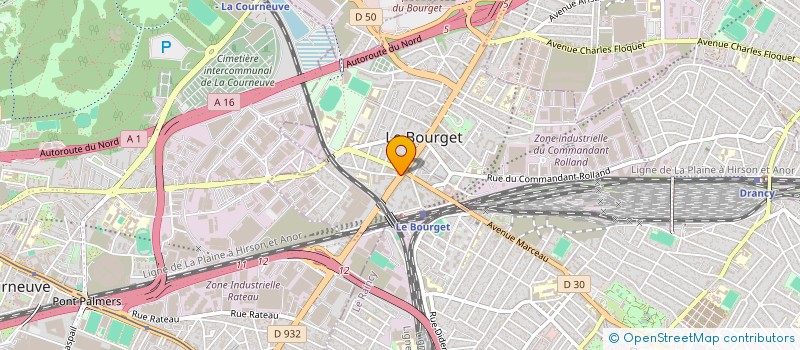 localisation de l'entreprise FAFAFIBRE à LE BOURGET