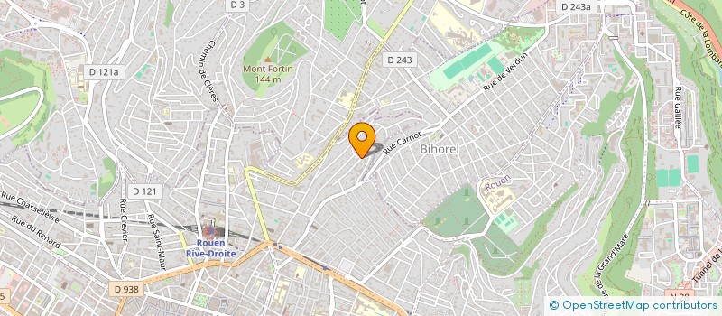 localisation de l'entreprise FAFAJU à ROUEN