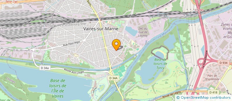 localisation de l'entreprise FAFEM  VAIRES-SUR-MARNE