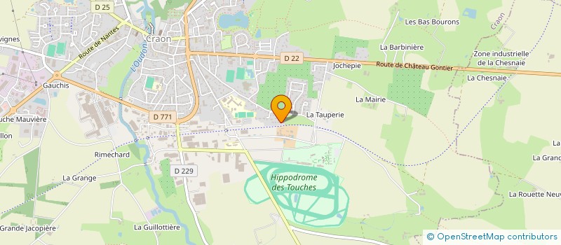 localisation de l'entreprise FAFEOLLEM  CRAON