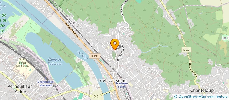 localisation de l'entreprise FAFIMO  TRIEL-SUR-SEINE