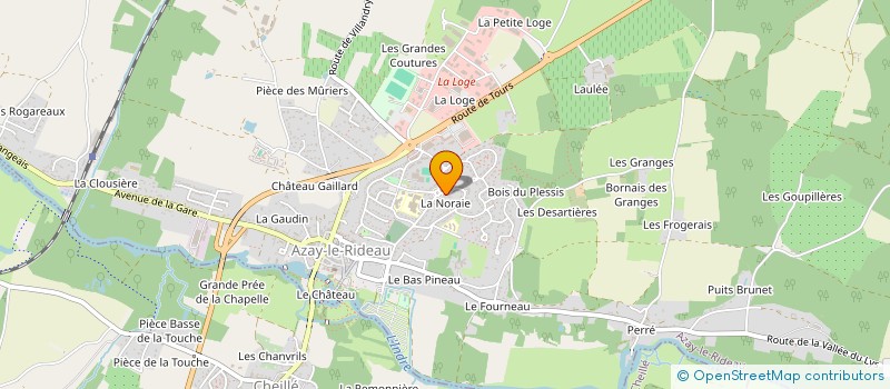 localisation de l'entreprise FAFLEMKA à AZAY-LE-RIDEAU