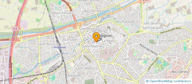 localisation de l'entreprise FAFMAN  PERPIGNAN