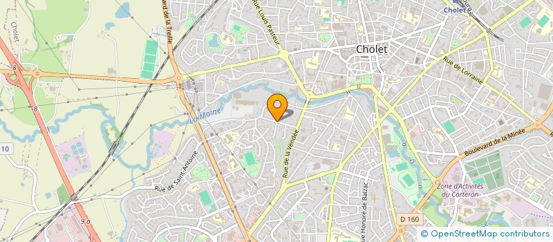 localisation de l'entreprise FAFNIR à CHOLET
