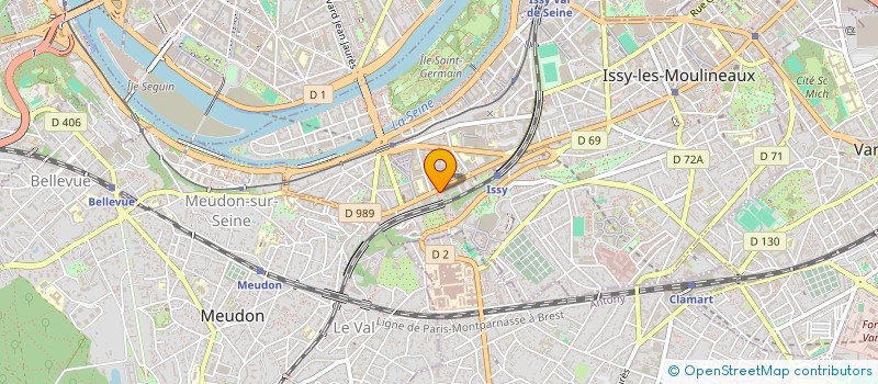 localisation de l'entreprise FAFOU à ISSY-LES-MOULINEAUX
